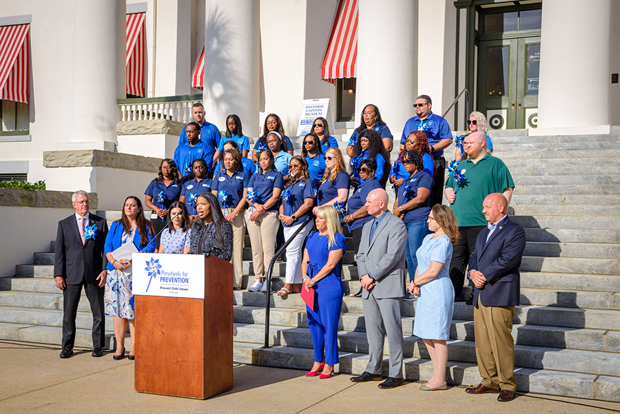 Department of Children and Families Kicks Off Child Abuse Prevention Month