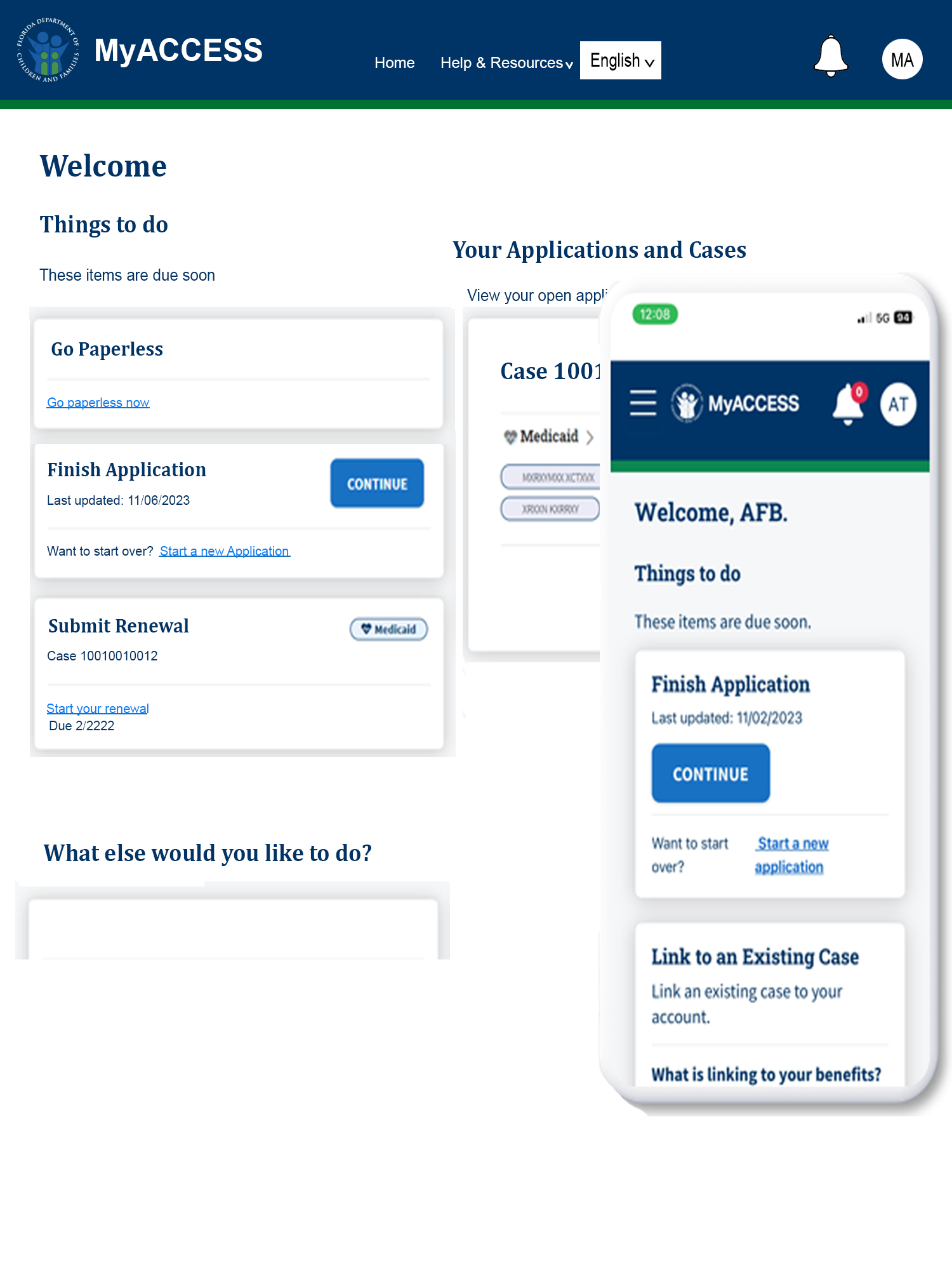 myAccess Portal image